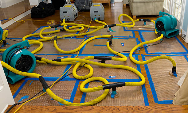 Professional Crawl Space Water Removal technician working in Mount Holly, NC